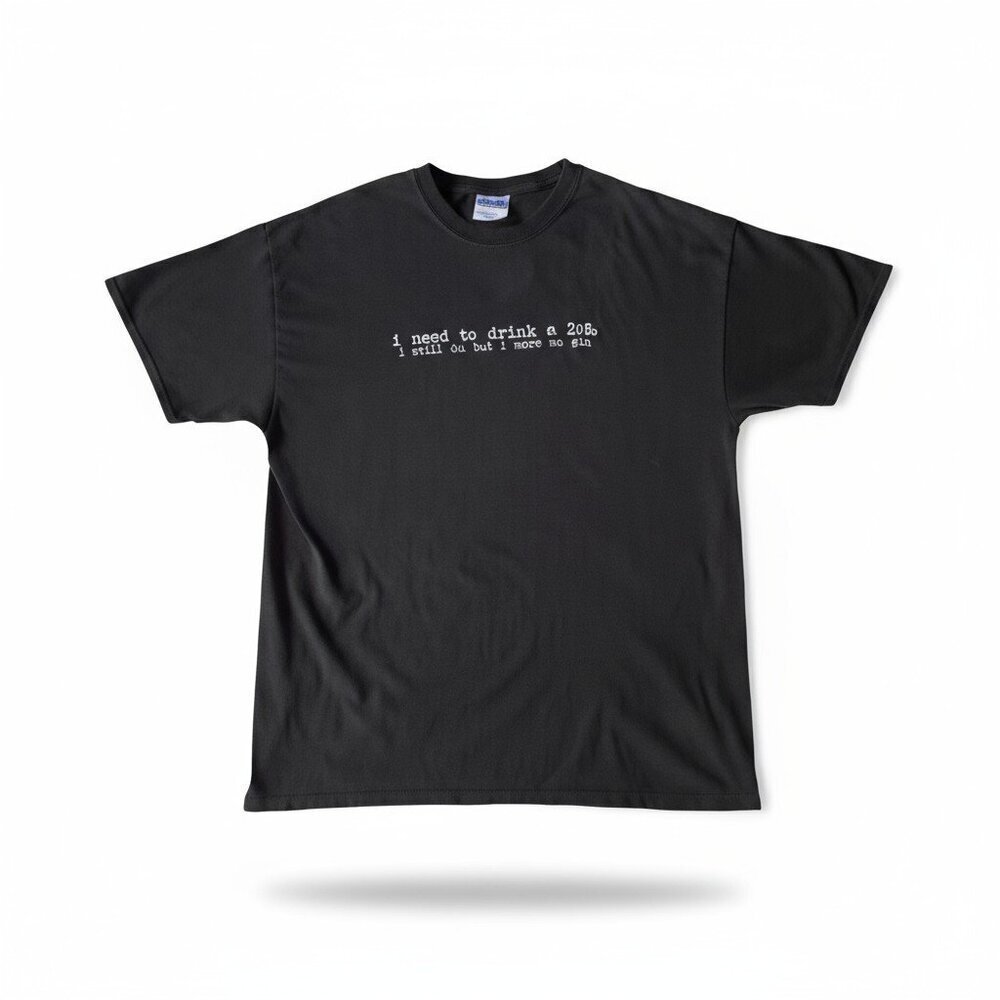 Hanes Heavyweight Funny Quote Tee – Size XL